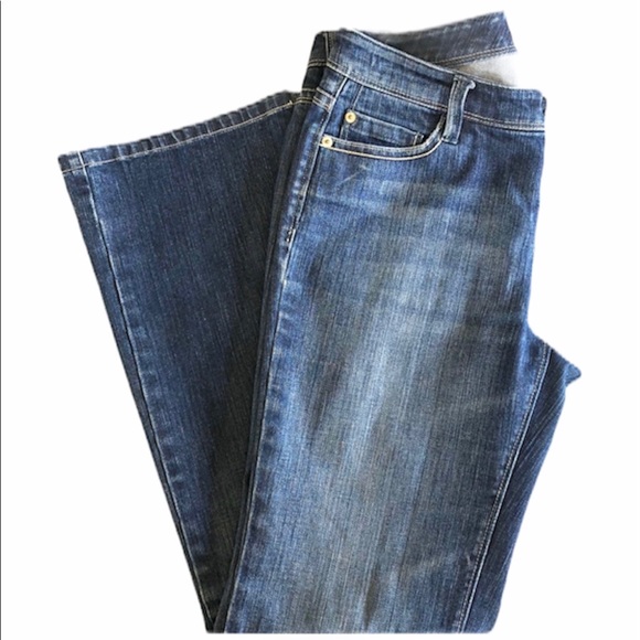 WHBM, Blanc Jeans Size 6S EUC Medium Wash - Picture 2 of 7